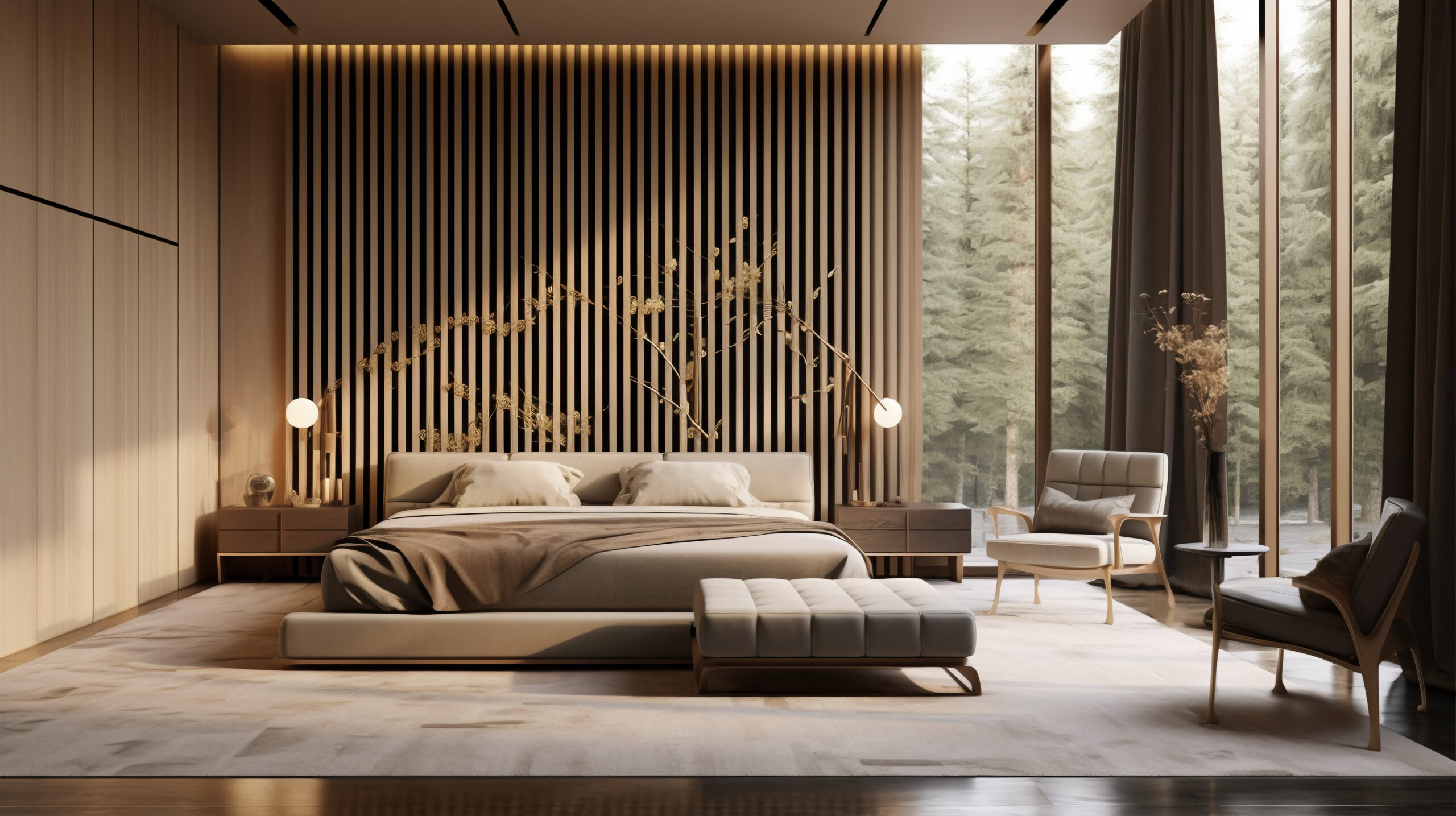 Room Interior Hotel Bedroom Scaled