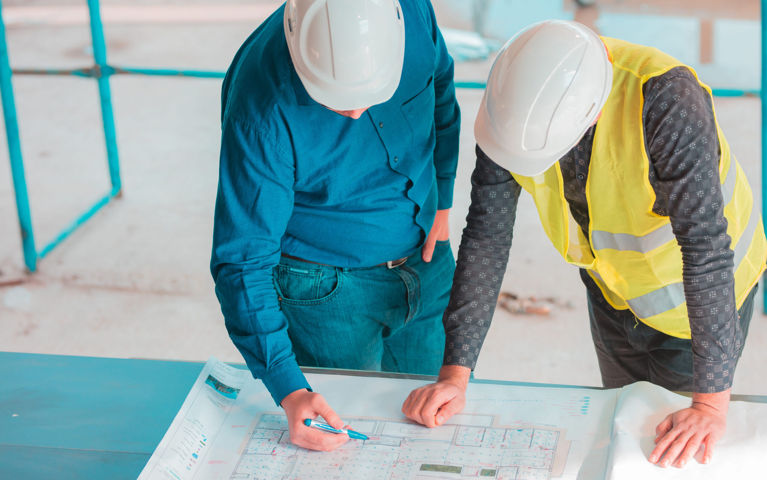 Two Colleagues Working Project Edited Scaled